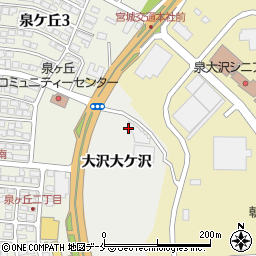 株式会社ストリートライフ仙台泉店周辺の地図