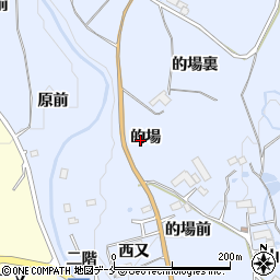 宮城県仙台市泉区朴沢的場周辺の地図
