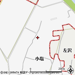 山形県東村山郡中山町小塩864周辺の地図