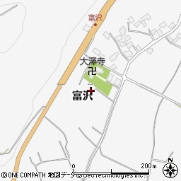 山形県西村山郡大江町富沢144周辺の地図