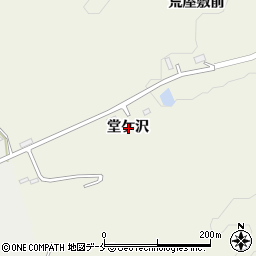 宮城県富谷市石積堂ケ沢周辺の地図