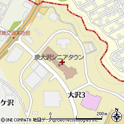 ケアプランセンター泉大沢周辺の地図