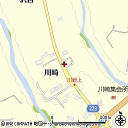 宮城県仙台市泉区福岡川崎周辺の地図