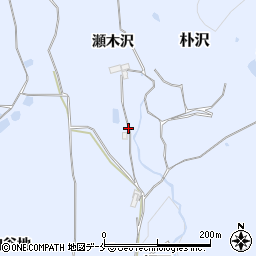 宮城県仙台市泉区朴沢瀬木沢周辺の地図