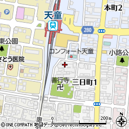 テンスイ醤油株式会社周辺の地図