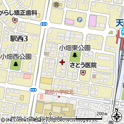 山形県天童市駅西2丁目7周辺の地図