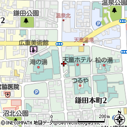 山形県天童市鎌田本町2丁目1-40周辺の地図