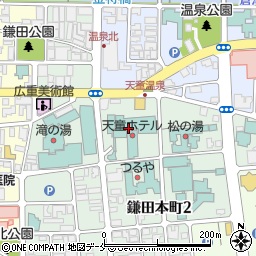 山形県天童市鎌田本町2丁目1周辺の地図