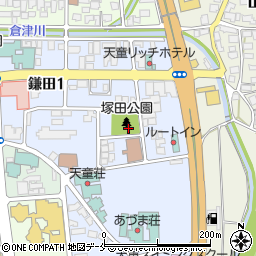 塚田公園周辺の地図