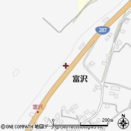 山形県西村山郡大江町富沢830周辺の地図