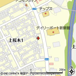 セブンイレブン富谷上桜木店周辺の地図