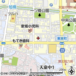 山形銀行長岡支店周辺の地図