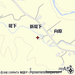 宮城県仙台市泉区福岡堤下周辺の地図
