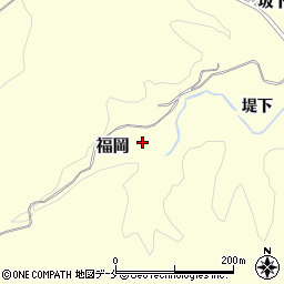 宮城県仙台市泉区福岡（銅谷）周辺の地図