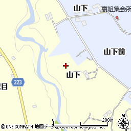 宮城県仙台市泉区福岡山下周辺の地図