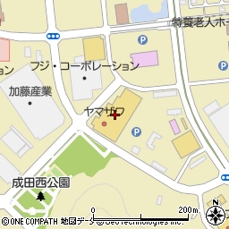 ヤマザワ富谷成田店周辺の地図