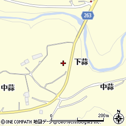 宮城県仙台市泉区福岡（下蒜）周辺の地図