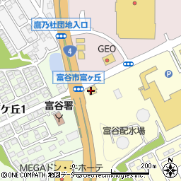 ココス富谷店周辺の地図