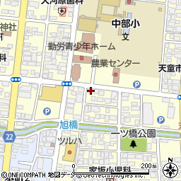 天童舞鶴ライオンズクラブ周辺の地図