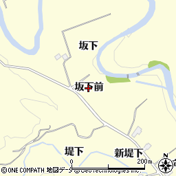 宮城県仙台市泉区福岡坂下前周辺の地図