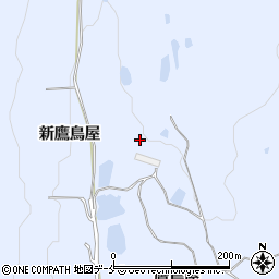 宮城県仙台市泉区朴沢鷹鳥屋周辺の地図