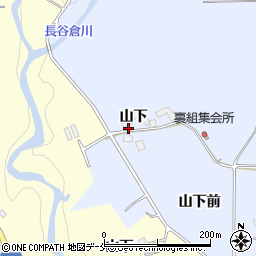 宮城県仙台市泉区朴沢山下周辺の地図