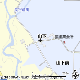 宮城県仙台市泉区朴沢（山下）周辺の地図