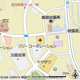 タイヤ＆ホイール館フジ周辺の地図