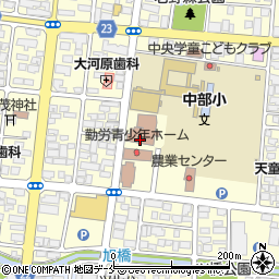 社会福祉法人天童市社会福祉協議会　ささえあい相談所周辺の地図