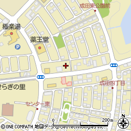 タイムズ富谷成田駐車場周辺の地図