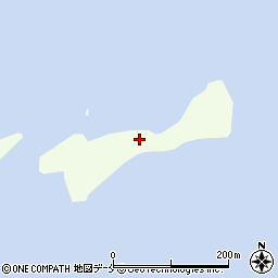 宮城県石巻市竹浜桂島周辺の地図