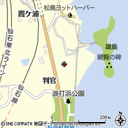 松島公園第５駐車場周辺の地図