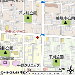 カメラのキタムラ天童店周辺の地図