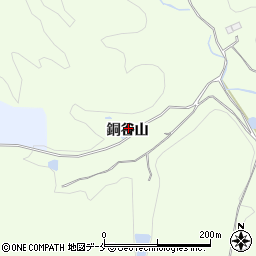 宮城県仙台市泉区根白石銅谷山周辺の地図