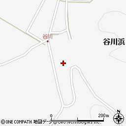 宮城県石巻市谷川浜中井道周辺の地図