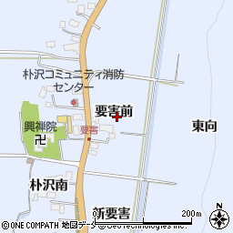 宮城県仙台市泉区朴沢（要害前）周辺の地図