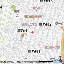 宮城県富谷市鷹乃杜2丁目14-20周辺の地図