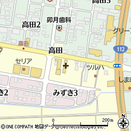 株式会社寒河江スバル　東店周辺の地図
