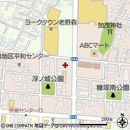 眼鏡市場周辺の地図