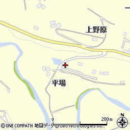 宮城県仙台市泉区福岡平場周辺の地図