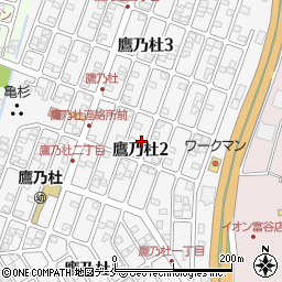 宮城県富谷市鷹乃杜2丁目9-18周辺の地図