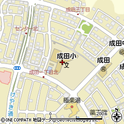 富谷市立成田小学校周辺の地図