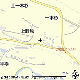 宮城県仙台市泉区福岡上野原周辺の地図