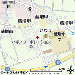 山形県天童市蔵増648-1周辺の地図