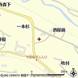 宮城県仙台市泉区福岡（酒屋前）周辺の地図