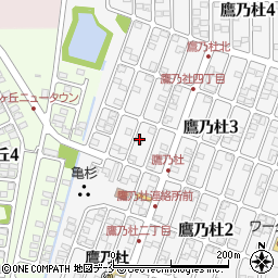 宮城県富谷市鷹乃杜3丁目16-7周辺の地図