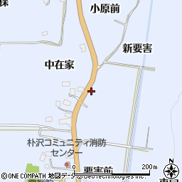 宮城県仙台市泉区朴沢石田周辺の地図