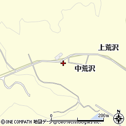 宮城県仙台市泉区福岡（中荒沢）周辺の地図
