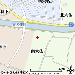 宮城県東松島市野蒜南大仏周辺の地図