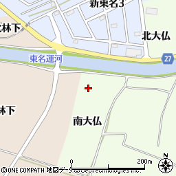 宮城県東松島市野蒜（南大仏）周辺の地図